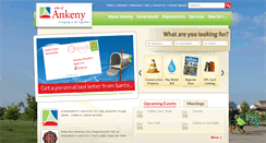 Desktop Screenshot of ankenyiowa.gov