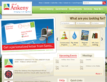 Tablet Screenshot of ankenyiowa.gov